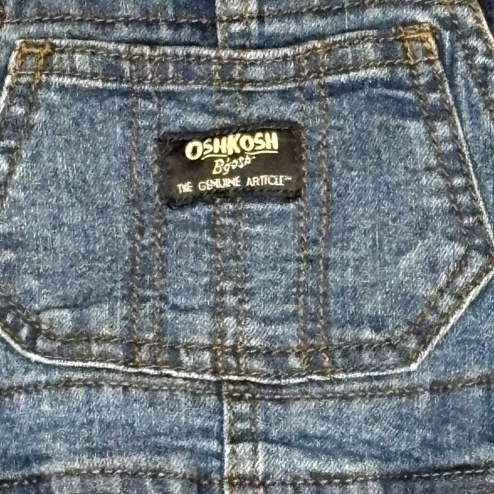 OshKosh Bgosh‎ Baby Denim Overalls 6 Months Blue 